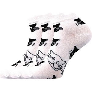 Boma® 3PACK Ponožky Piki 52 - bílá Velikost: 35-38 (23-25)