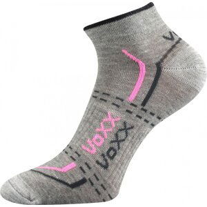 VoXX® Ponožky VoXX Rex 11 - sv.šedá/růžová Velikost: 35-38 (23-25)
