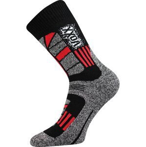 VoXX® Ponožky VoXX Traction I - červená Velikost: 35-38 (23-25)