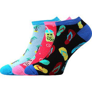 Boma® 3PACK Ponožky Piki 64 - mix A Velikost: 35-38 (23-25)