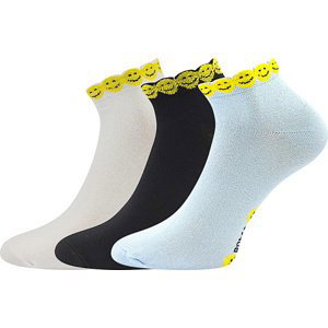 Boma® 3PACK Ponožky Piki 68 - mix A Velikost: 35-38 (23-25)