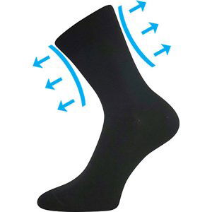 Lonka® Ponožky Lonka Drmedik - černá Velikost: 43-46 (29-31)