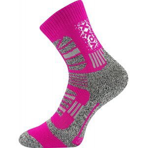 VoXX® Ponožky VoXX Traction dětská - fuxia Velikost: 20-24 (14-16)