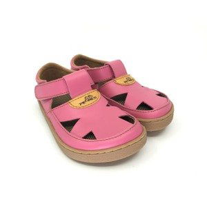 Barefoot sandálky Pegres BF50 růžové Velikost: 26