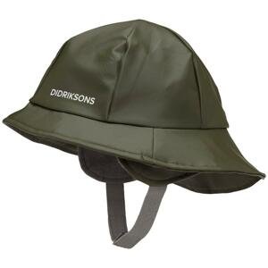 Dětský klobouk Didriksons SOUTHWEST - zelená khaki Velikost: 56