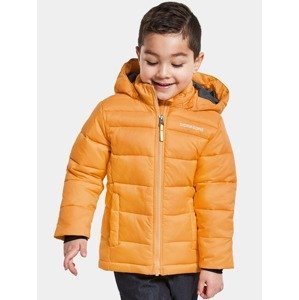 Dětská prošívaná zimní bunda Didriksons Rodi Fire Yellow Velikost: 110