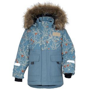Dětská zimní bunda Didriksons Polarbjornen Print Blue Velikost: 100