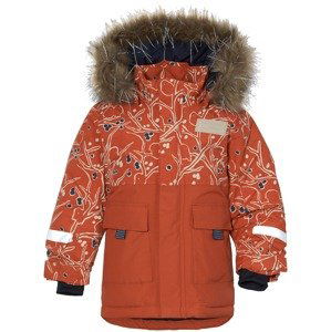 Didriksons Polarbjornen Print Rost Parka Velikost: 110