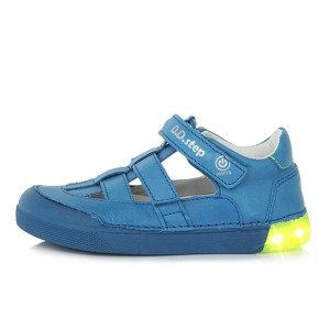 Svítící boty DD Step H068-337 Bermuda Blue Velikost: 33