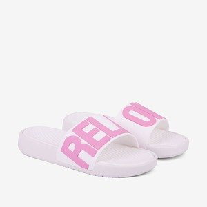Dámské pantofle Coqui Speedy Bílo-růžové Velikost: 38