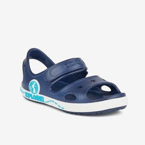 Sandálky Coqui Yogi modro-bílé Velikost: 20-21