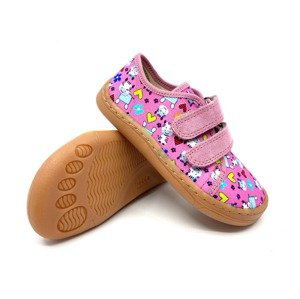 Barefoot tenisky Froddo Pink+ textilní G1700323-9 Velikost: 20