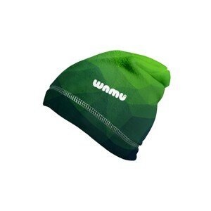 WAMU Dětská fleecová čepice, MOZAIKA, zelená Velikost: M