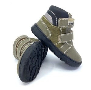 Dětské boty KTR FR2306 khaki black Velikost: 22