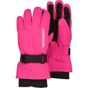 Dětské rukavice Didriksons BIGGLES Gloves prstové - True Pink K04 Velikost: 6-8