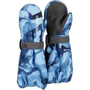 Dětské zimní rukavice Didriksons Biggles Print Salt Dark Blue A27 Velikost: 2 - 4 roky