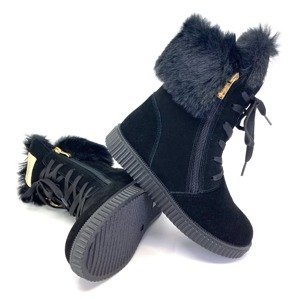 Zimní boty Protetika Kaja Black Velikost: 27