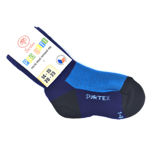 Zimní ponožky Surtex 70% Merino Modré Velikost: 24 - 26