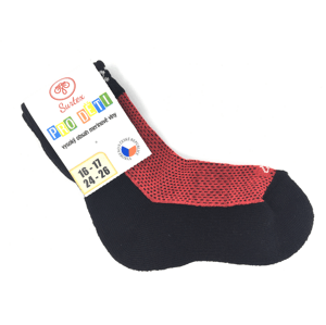 Ponožky Surtex 80% Merino Červené Velikost: 30 - 33