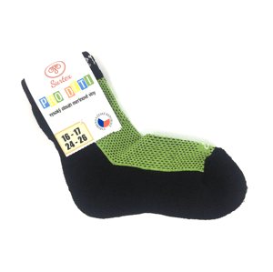 Ponožky Surtex 70% Merino Zelené Velikost: 18 - 19