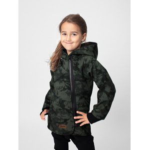 Dětský SOFT kabátek Drexiss ARMY/BLACK Velikost: 104