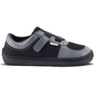 BeLenka Dětské barefoot tenisky Be Lenka Fluid - Charcoal & Black Velikost: 34