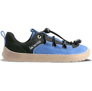 BeLenka Dětské barefoot tenisky Be Lenka Xplorer - Blue & Olive Black Velikost: 33