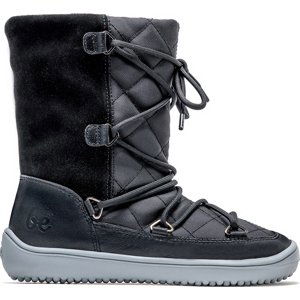 BeLenka Dětské zimní barefoot boty Be Lenka Snowfox Kids - Black Velikost: 25