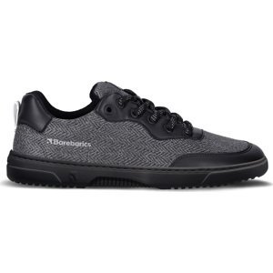 Barefoot tenisky Barebarics Kudos - Black & Grey Velikost: 36