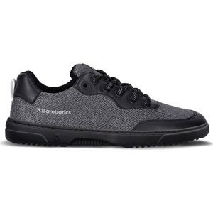 Barefoot tenisky Barebarics Kudos - Black & Grey Velikost: 40