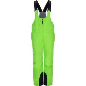 Dětské lyžařské kalhoty Kilpi DARYL-J Zelená Velikost: 110