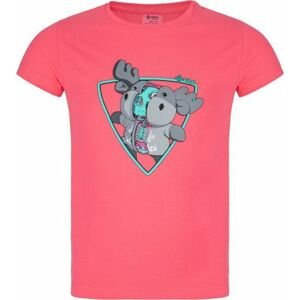 Dětské tričko Kilpi ALBION-JG Růžová Velikost: 110