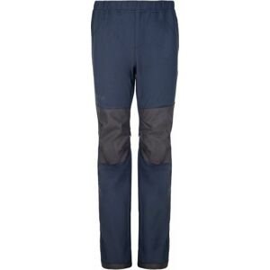 Dětské softshellové kalhoty Kilpi RIZO-J Tmavě modrá Velikost: 110