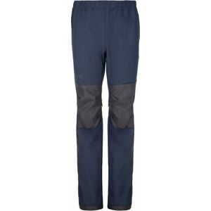 Dětské softshellové kalhoty Kilpi RIZO-J Tmavě modrá Velikost: 152