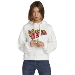 MIKINA VOLCOM Knew Wave Hoodie WMS - bílá