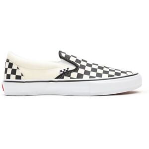 BOTY VANS Skate Slip-On (CHECKERBOARD) - černá