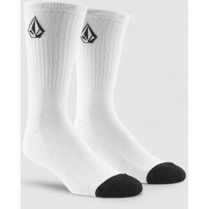 PONOŽKY VOLCOM Full Stone 3Pk - bílá