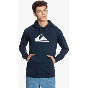 MIKINA QUIKSILVER COMP LOGO HOOD - černá