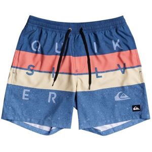 PLAVKY QUIKSILVER WORD BLOCK VOLLEY YOUT - modrá