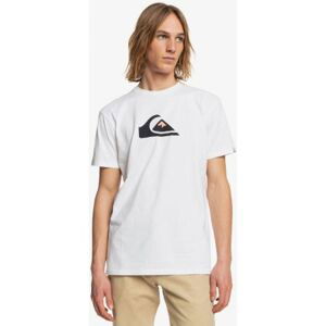 TRIKO QUIKSILVER COMP LOGO S/S - bílá