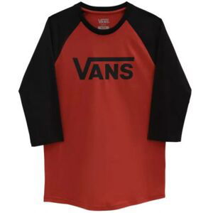 TRIKO VANS CLASSIC RAGLAN - oranžová