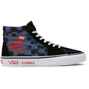 BOTY VANS Skate SK8-Hi (KROOKED BY NATAS - černá