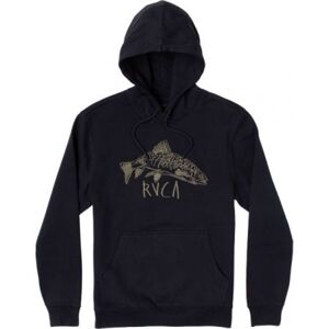 MIKINA RVCA DOWNSTREAM HOODIE - černá