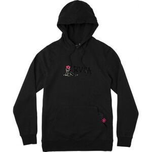 MIKINA RVCA OBLOW HOODIE - černá