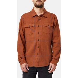 KOŠILE KATIN USA MONTY FLANNEL - hnědá