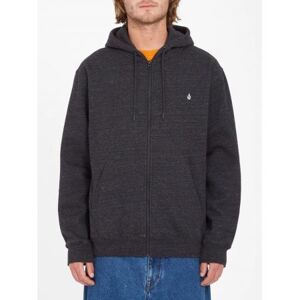 MIKINA VOLCOM Sngl Stn Zip Fleece - černá