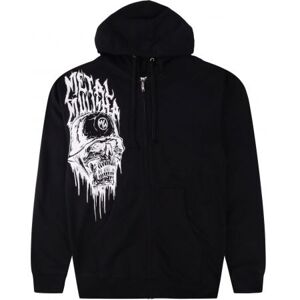 MIKINA METAL MULISHA TROOPER ZIP HOODIE - černá