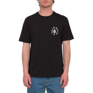 TRIKO VOLCOM Maditi Bsc S/S - černá