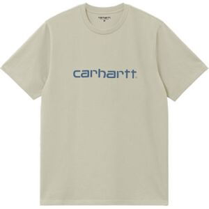 TRIKO CARHARTT WIP Script S/S - šedá