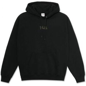 MIKINA POLAR Dave Hoodie Drip Logo - černá